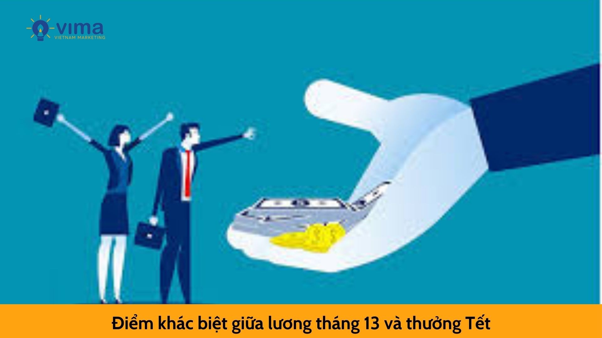 Điểm khác biệt giữa lương tháng 13 và thưởng Tết